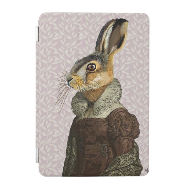 Madam Hare iPad Mini Cover (Front)