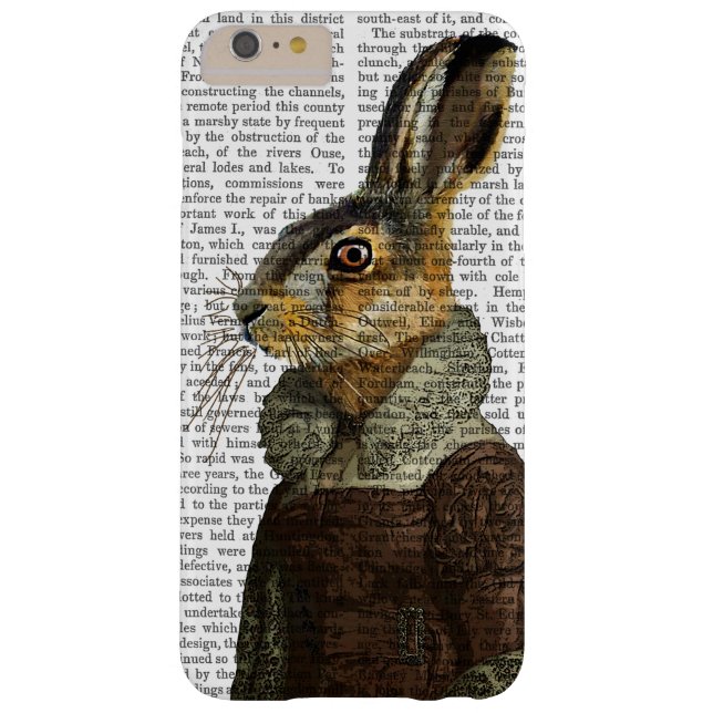Madam Hare Portrait Case-Mate iPhone Case (Back)