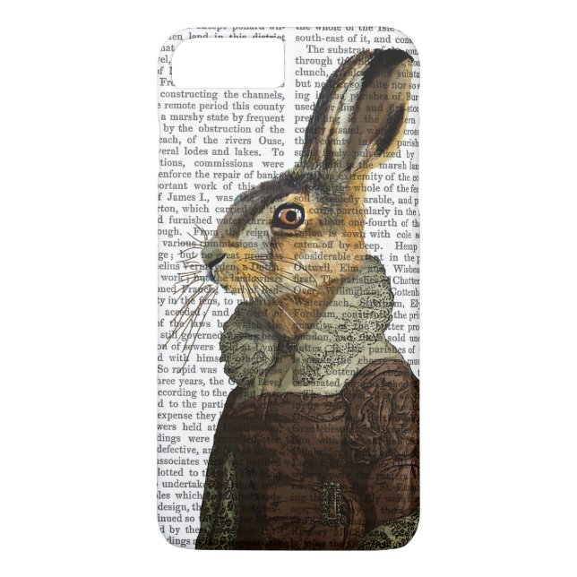 Madam Hare Portrait Case-Mate iPhone Case (Back)