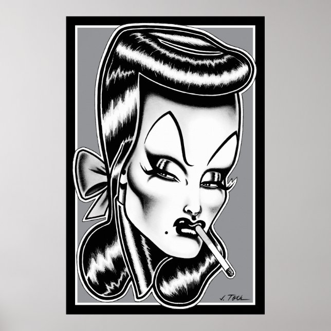 Madam Mars™/Glamour Portrait Poster (Front)