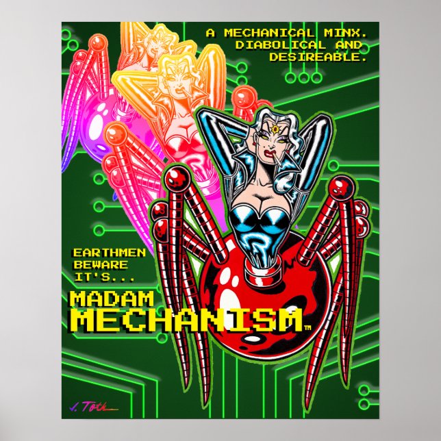 Madam Mechanism™/Beware  Poster (Front)