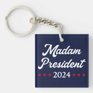 Madam President 2024 I - Kamala Harris Keychain