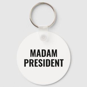 Madam President Harris 2024 Keychain