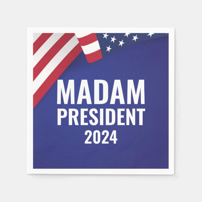 Madam President Harris 2024 Napkins (Front)