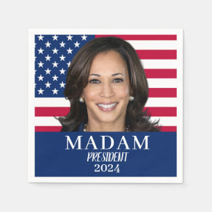 Madam President Harris 2024 Napkins