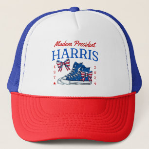 Madam President Harris 2024 Trucker Hat