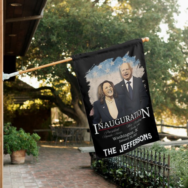 Madam President Harris Be Part Of History House Flag (In SItu)