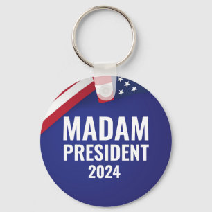 Madam President Harris  Keychain