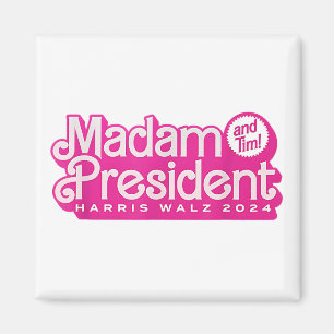 Madam President Harris Walz Magnet