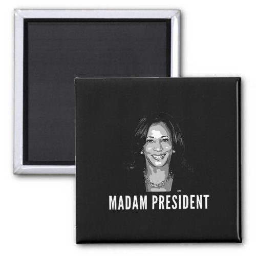 Madam President Kamala Harris 2024 First Female Pr Magnet