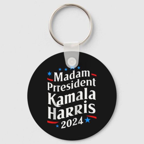 Madam President Kamala Harris 2024 President Elect Keychain