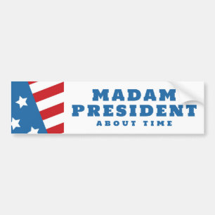 Madam President Kamala Harris Bumper Sticker