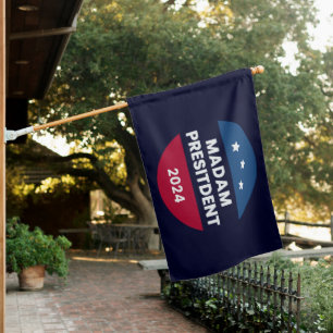 Madam President Kamala Harris Election 2024 House Flag