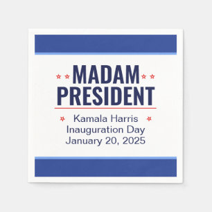 Madam President Kamala Harris Inauguration Napkins