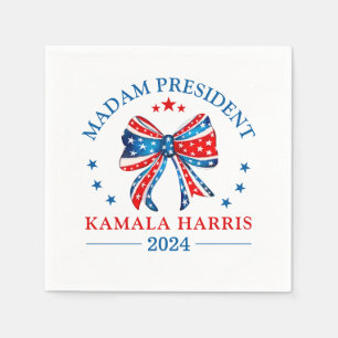 Madam President Kamala Harris Napkins