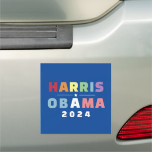 MADAM PRESIDENT KAMALA HARRIS OBAMA 2024 CAR MAGNET