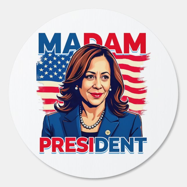 Madam President Kamala Harris Sign (Front)