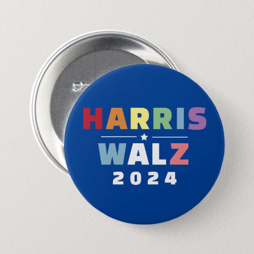 MADAM PRESIDENT KAMALA HARRIS WALZ 2024 BUTTON