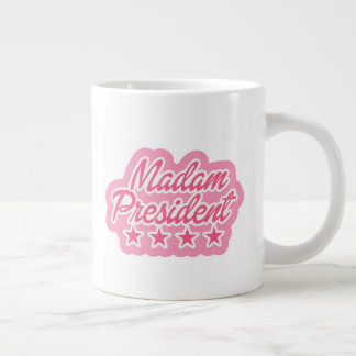 Madam President Mug - Pink Interior & Bold Type