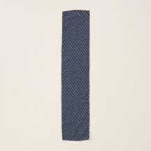 Madam President Pinstripe Scarf