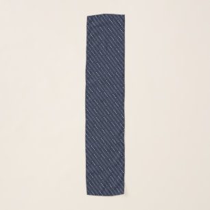 Madam President Pinstripe Scarf