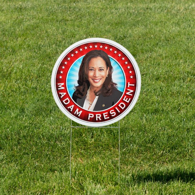 Madam President Sign (Insitu)