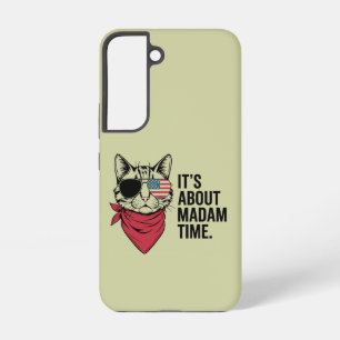 Madam Time President 2024 Kamala Harris DNC Rally Samsung Galaxy S22 Case
