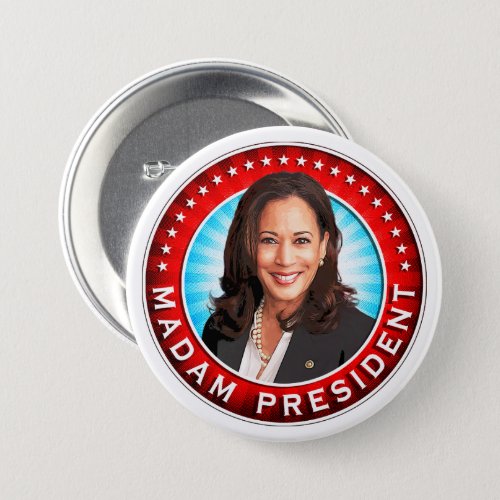 Madam Vice President Button