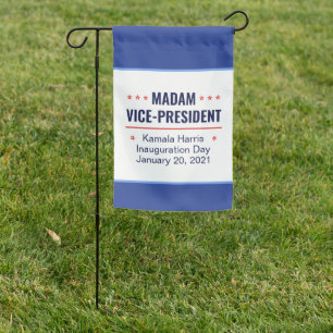 Madam Vice-President Kamala Harris Inauguration Garden Flag