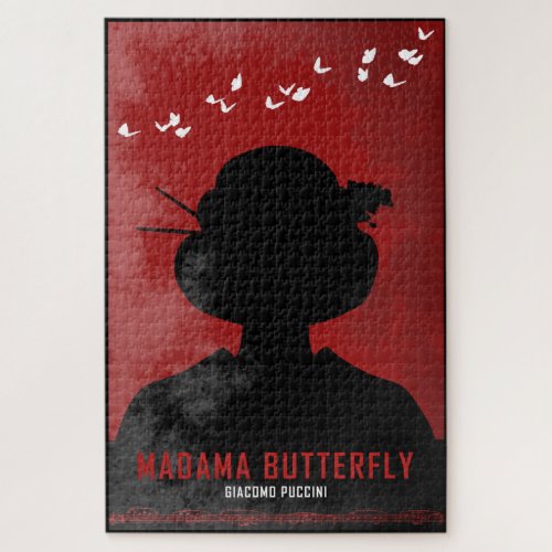 Madama Butterfly opera by Puccini geisha Jigsaw Puzzle