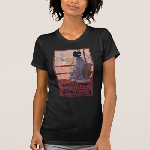Madama Butterfly Vintage poster 1904 T_Shirt
