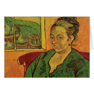 Madame Augustine Roulin by Vincent van Gogh Cards