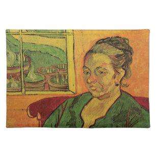 Madame Augustine Roulin by Vincent van Gogh Cloth Placemat