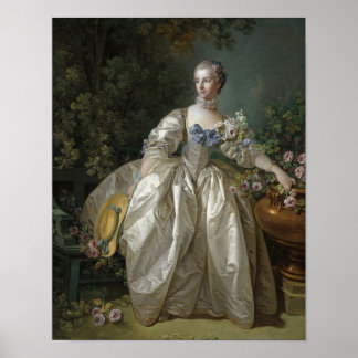 Madame Bergeret by Francois Boucher Print