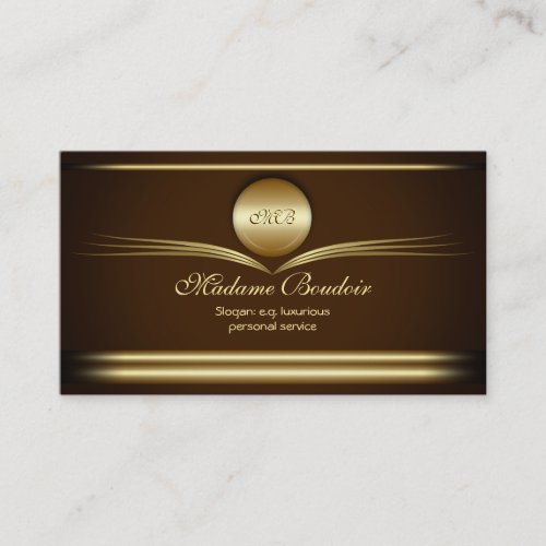 Madame Boudoir _ Personal Design Service Business Card
