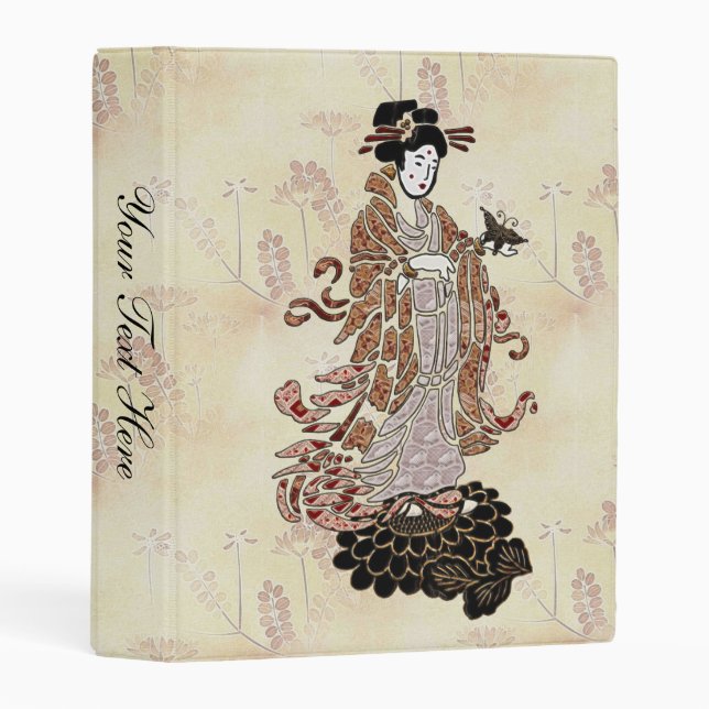 Madame Butterfly Mini Binder (Front/Spine)