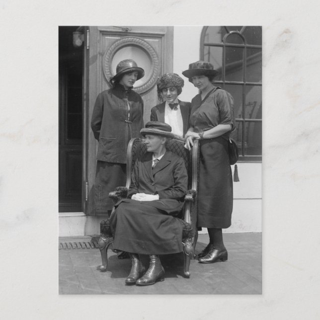 Madame Curie, early 1900s Postcard (Front)