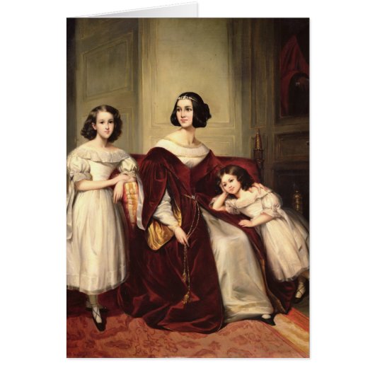 Madame de Nonjon and her Two Daughters, 1839 (Front)