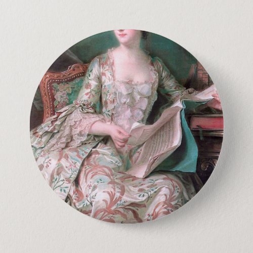 Madame De Pompadour Button