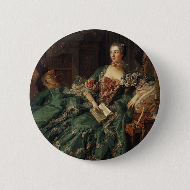 Madame de Pompadour Button (Front)