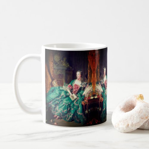 Madame de Pompadour _ Francois Boucher Coffee Mug