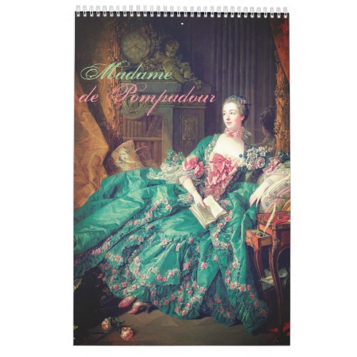 Madame de Pompadour _ Jeanne Antoinette Poisson Calendar