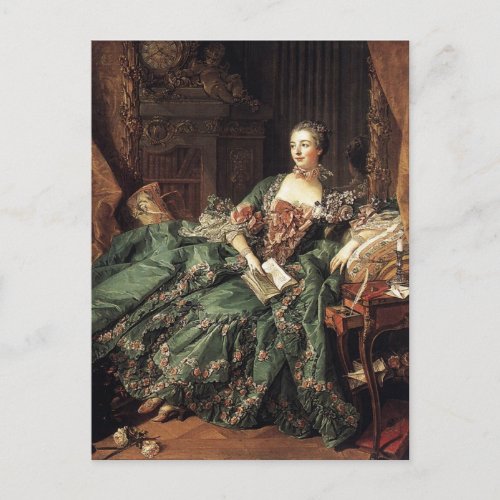 Madame de Pompadour Postcard