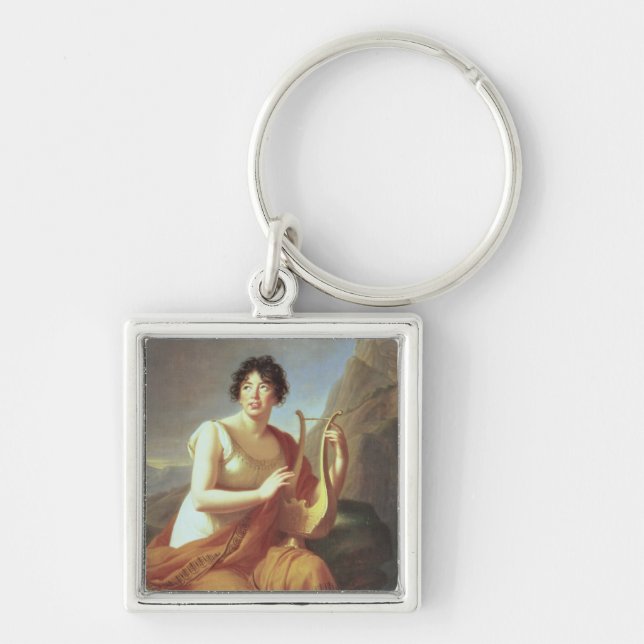 Madame de Stael as Corinne, 1809 Keychain (Front)