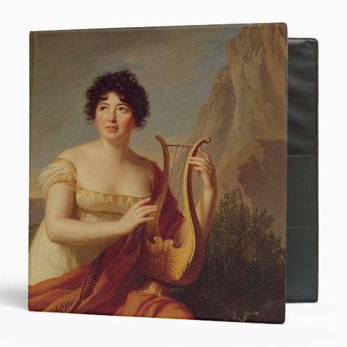 Madame de Stael as Corinne Binder