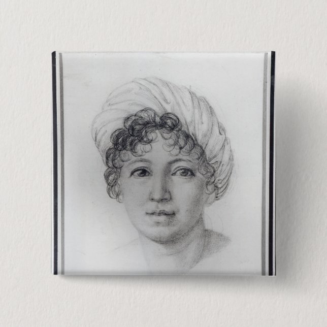 Madame de Stael Button (Front)