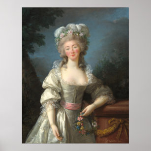Madame du Barry - Élisabeth-Louise Brun Fine Art Poster
