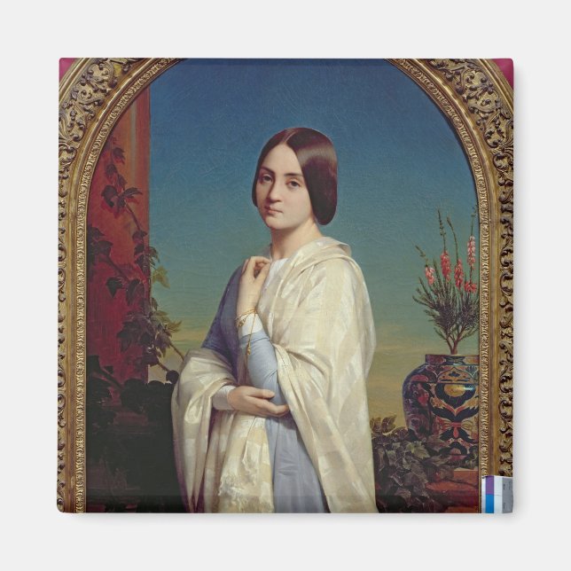 Madame Edouard Dubufe  1842 Magnet (Front)