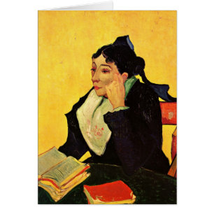 Madame Ginoux with Books by Vincent van Gogh Cards