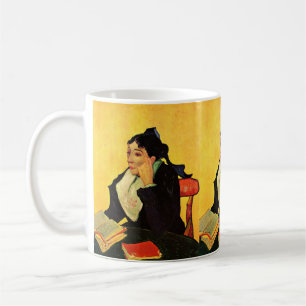 Madame Ginoux with Books by Vincent van Gogh Coffee Mug